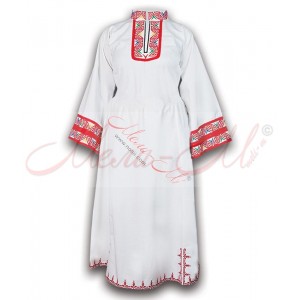 Women's embroidered long shirt