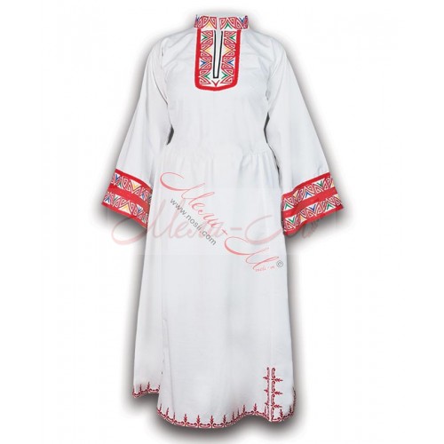 Women's embroidered long shirt