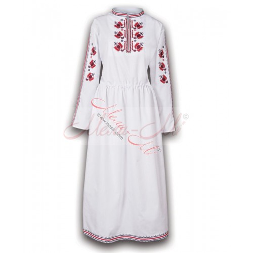 Women's embroidered long shirt