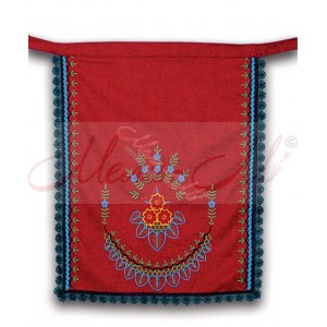 Bulgarian traditional embroidered  apron