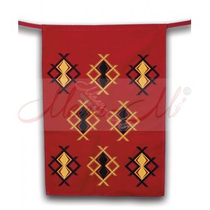 Bulgarian traditional embroidered  apron