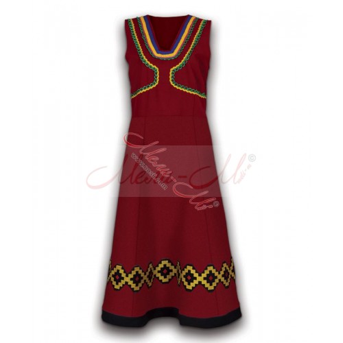 Traditional Embroidered Women's pinafore (sukman)