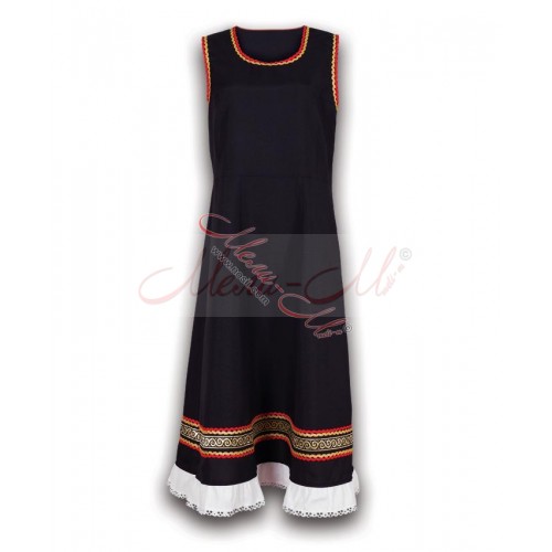 Traditional Embroidered Women's pinafore (sukman)