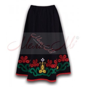 Bulgarian traditional embroidered skirt for woman