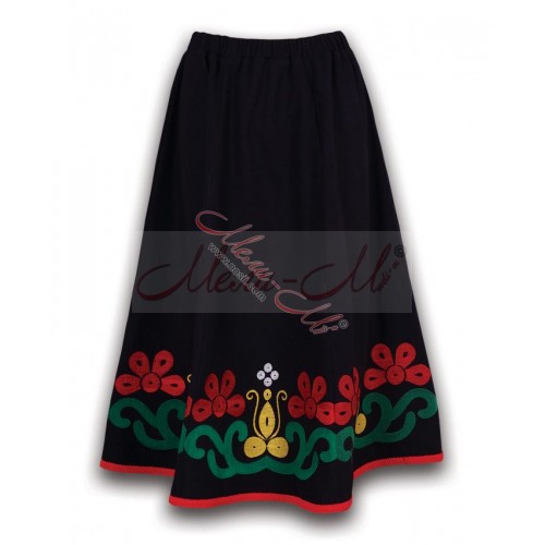 Bulgarian traditional embroidered skirt for woman