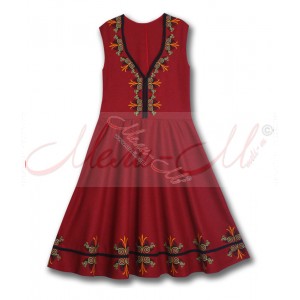 Traditional Embroidered Women's pinafore (sukman)