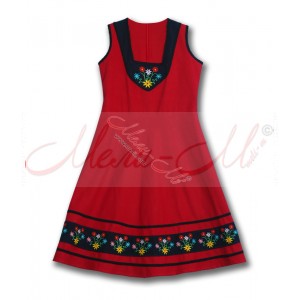 Traditional Embroidered Women's pinafore (sukman)