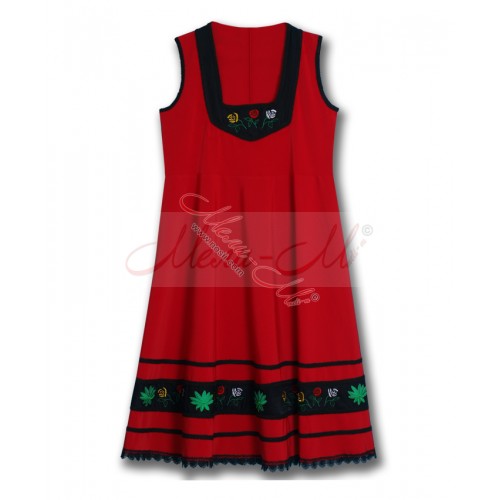 Traditional Embroidered Women's pinafore (sukman)