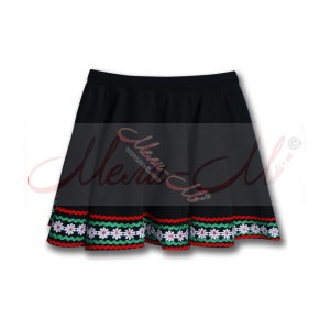 Bulgarian traditional  skirt for girl with nice folklore decoration