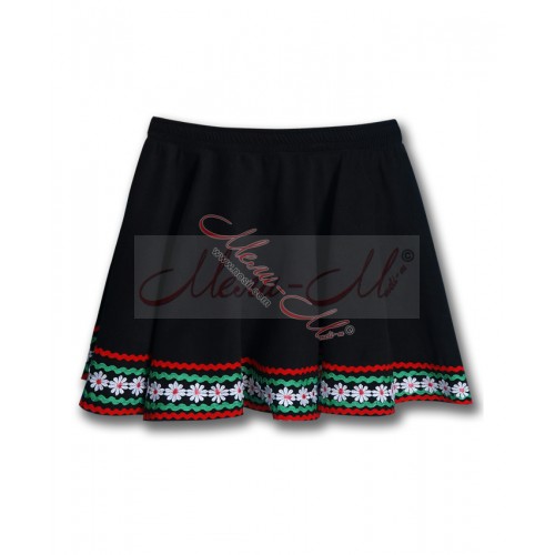 Bulgarian traditional  skirt for girl with nice folklore decoration