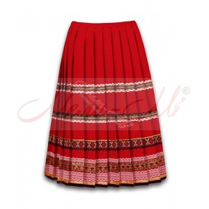 Bulgarian traditional embroidered skirt for woman