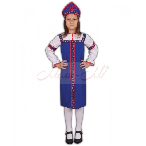 Russian woman suit