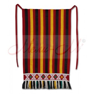 Bulgarian traditional embroidered  apron