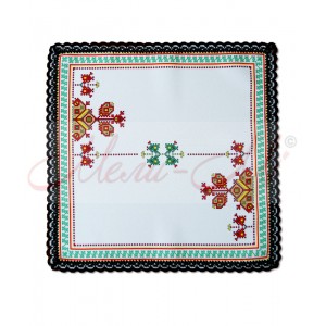 Cloth with embroidery