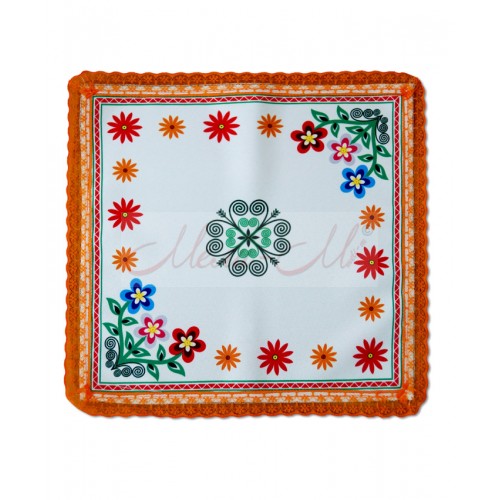 Cloth with embroidery