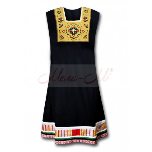 Traditional Embroidered Women's Tron's pinafore (sukman)