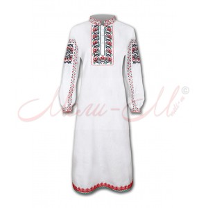 Women's embroidered long shirt