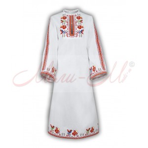 Women's embroidered long shirt