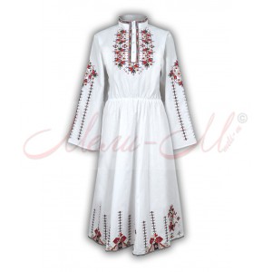 Women's embroidered long shirt