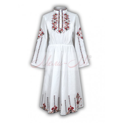 Women's embroidered long shirt