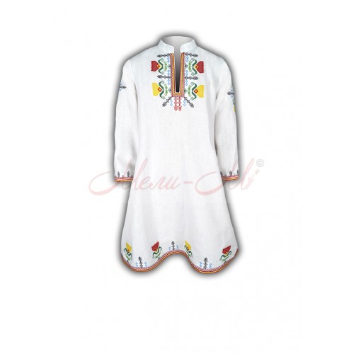 Women's embroidered long shirt