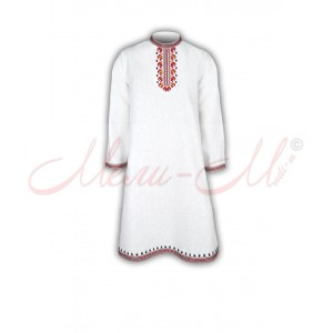 Women's embroidered long shirt