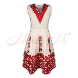 Traditional Embroidered Women's pinafore (sukman)