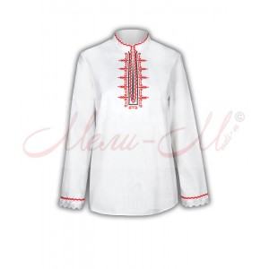 Women's embroidered long shirt