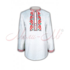 Women's embroidered long shirt