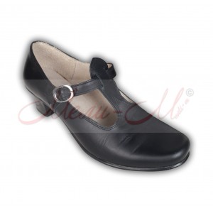 Lady's Skarpini (folklore dance shoes) leather