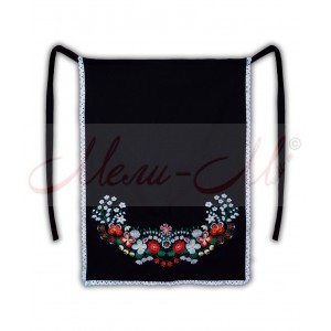 Bulgarian traditional embroidered  apron