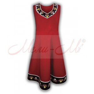 Traditional Embroidered Women's pinafore (sukman)