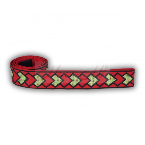 Embroidered belt