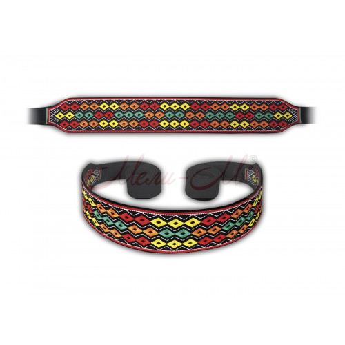 Embroidered belt