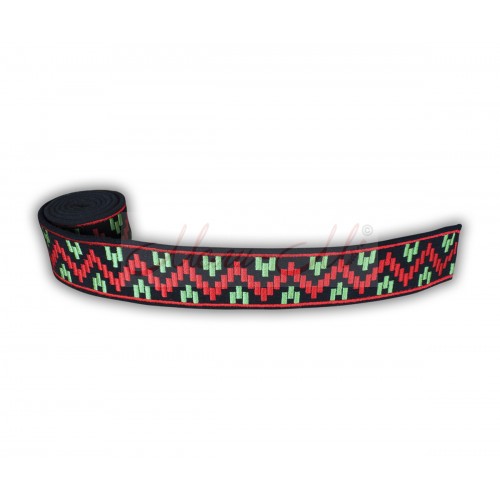 Embroidered belt