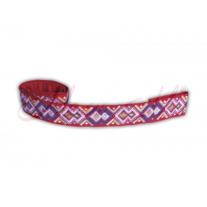 Embroidered belt