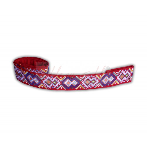 Embroidered belt