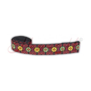 Embroidered belt