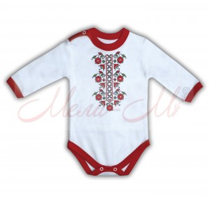 baby clothes with a national embroidery