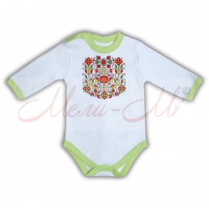 baby clothes with a national embroidery