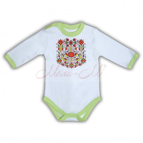 baby clothes with a national embroidery