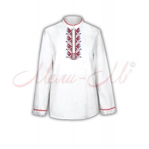 Women's embroidered long shirt