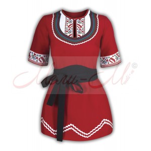 Tunic with braids