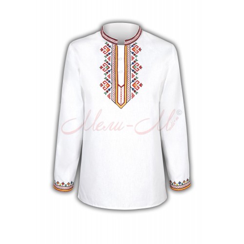 Women's embroidered long shirt