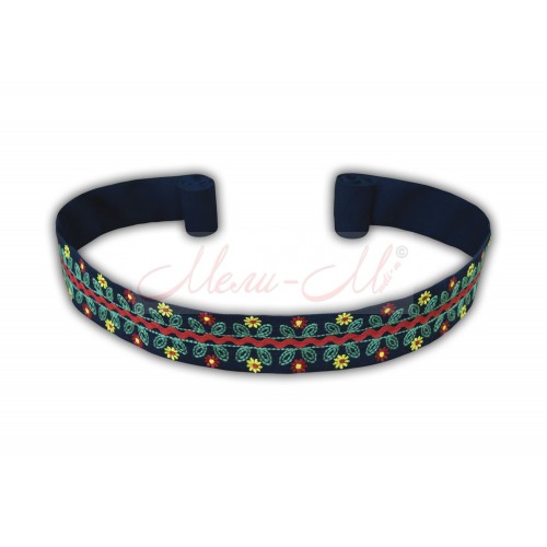 Embroidered belt