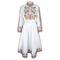 Women's embroidered long shirt