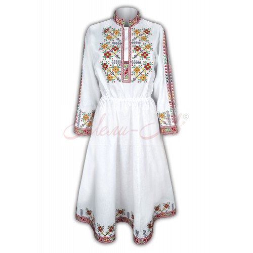 Women's embroidered long shirt