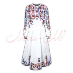 Women's embroidered long shirt