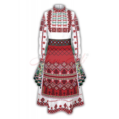 Ladies traditional folk costume