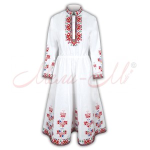 Women's embroidered long shirt